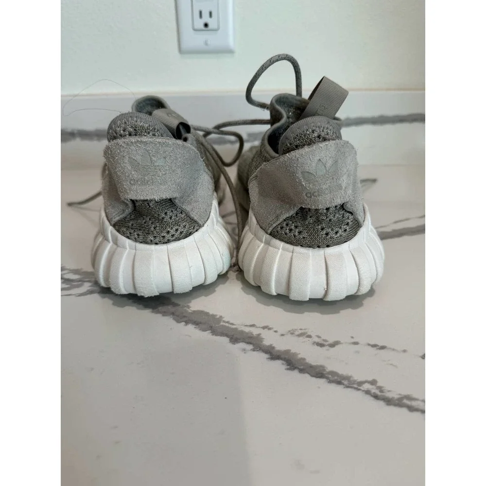 Adidas Men's Tubular Doom Sock Primeknit Tennis Shoes‎ Green Size 8.5